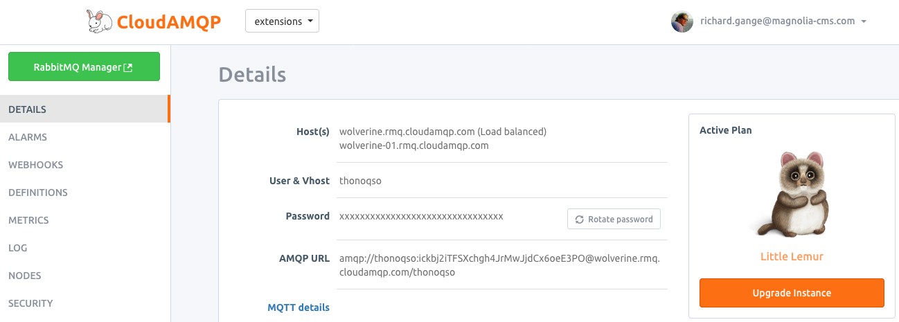 cloudAMPQ details