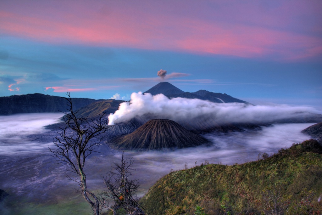 Mount Bromo volcano